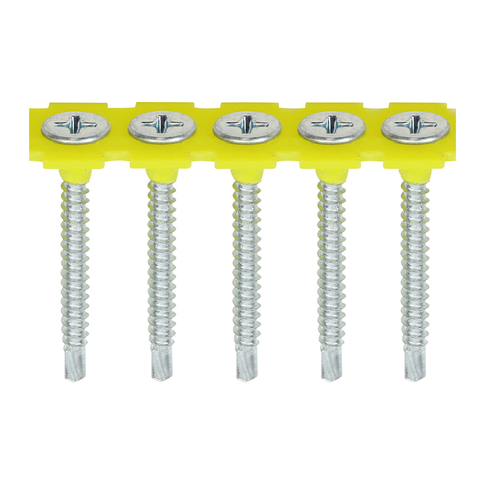 TIMCO Collated Drywall Self-Drilling Bugle Head Silver Screws