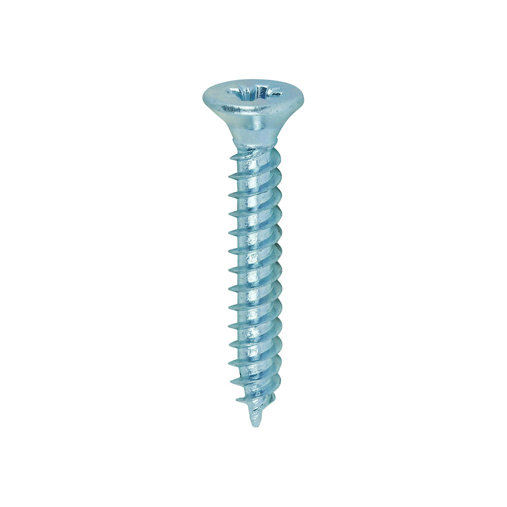 TIMCO Twin-Threaded Countersunk Woodscrews - Silver