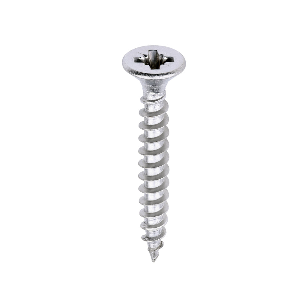 TIMCO Classic Multi-Purpose Countersunk A2 Stainless Steel Woodcrews