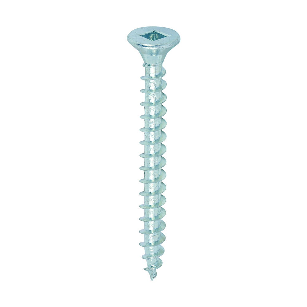 TIMCO Solo Countersunk Woodscrews - Silver - Square head