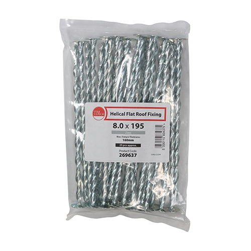 TIMCO Helical Flat Roof Fixing