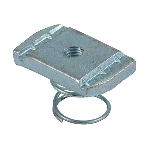 TIMCO Channel Nuts Short Spring - Zinc