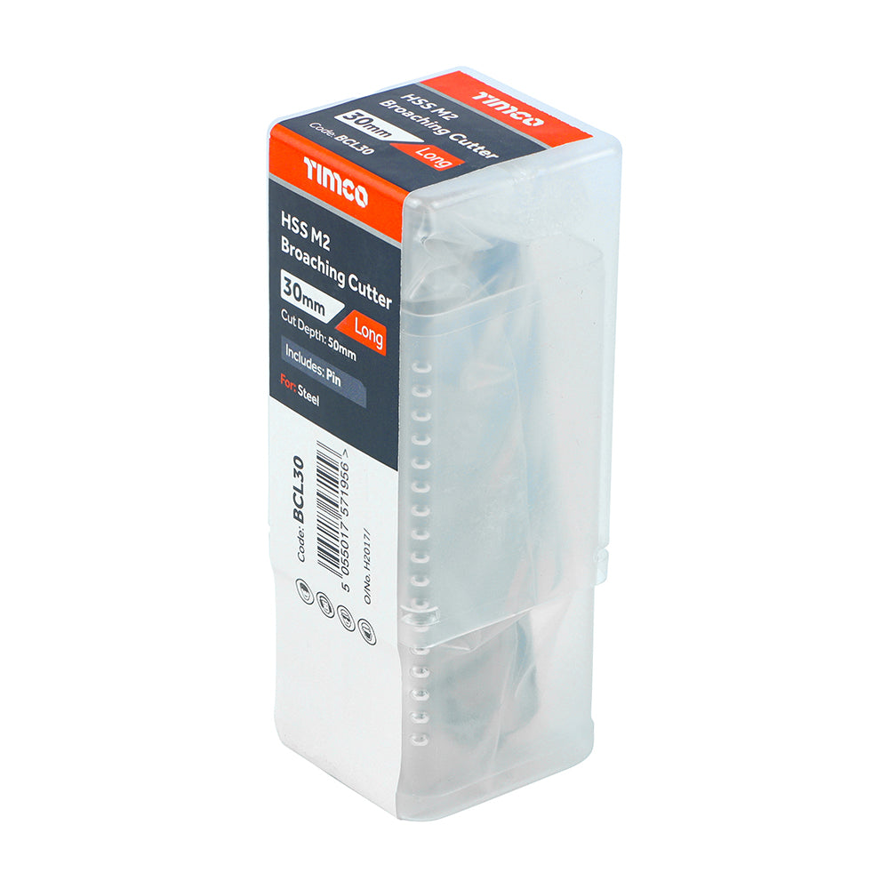 TIMCO Broaching Cutter HSS M2 - Long