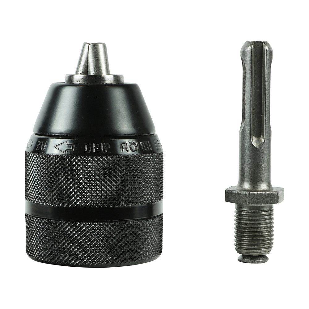 TIMCO 1/2" Keyless Chuck & SDS Plus Adaptor Set