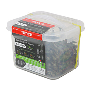 TIMCO - Timber Screw - Hex - Exterior Green - Industry Tubs
