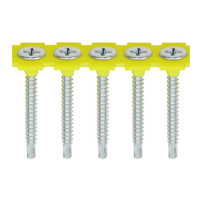 TIMCO Collated Drywall Self-Drilling Bugle Head Silver Screws