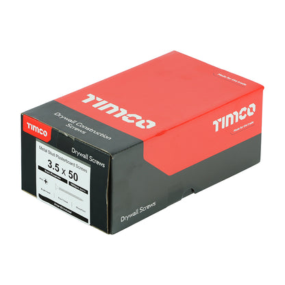 TIMCO Drywall Bugle Head Screws - Black - Fine Thread