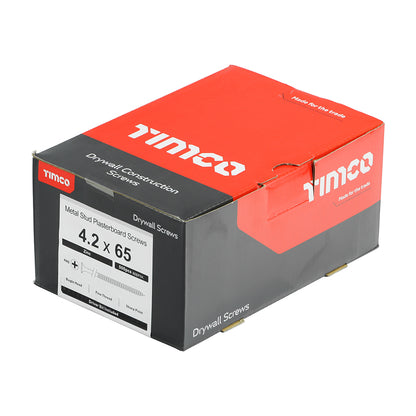 TIMCO Drywall Bugle Head Screws - Silver - Fine Thread