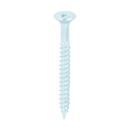 TIMCO Twin-Threaded Countersunk Woodscrews - Silver