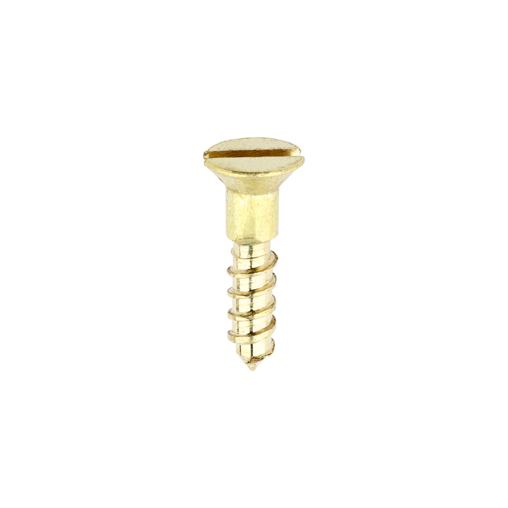 TIMCO Brass Woodscrew - Slotted