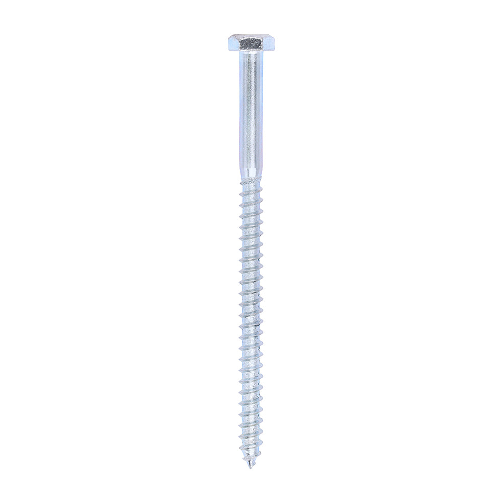 TIMCO Coach Screws Hex Head Silver