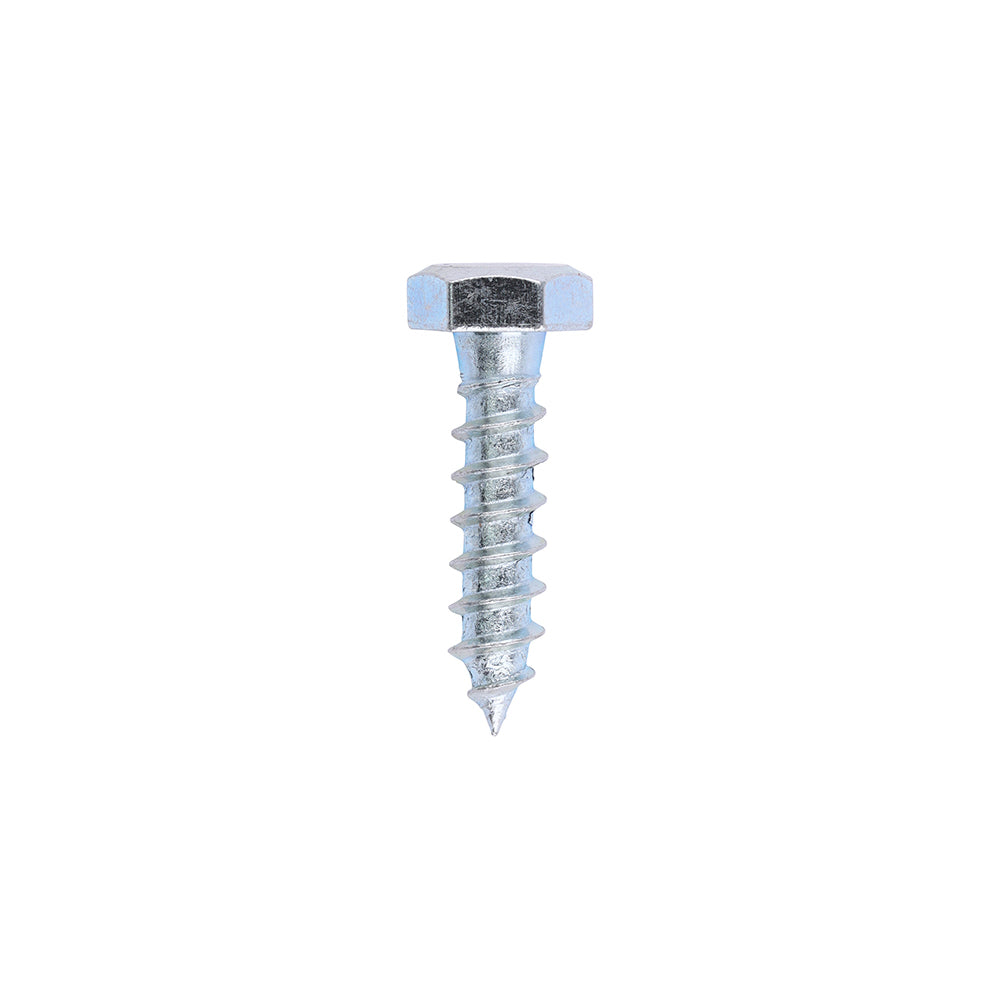 TIMCO Coach Screws Hex Head Silver