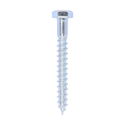 TIMCO Coach Screws Hex Head Silver