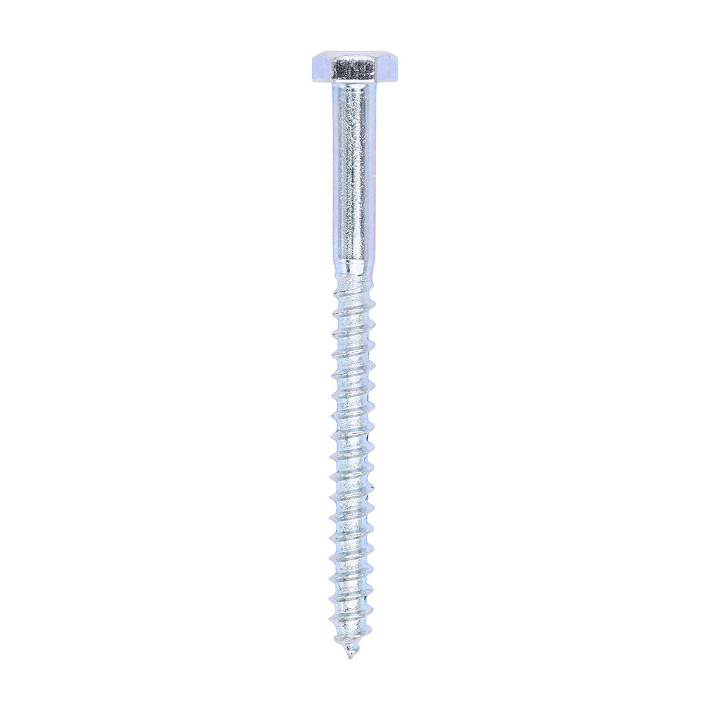 TIMCO Coach Screws Hex Head Silver