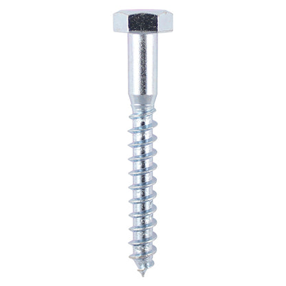 TIMCO Coach Screws Hex Head Silver