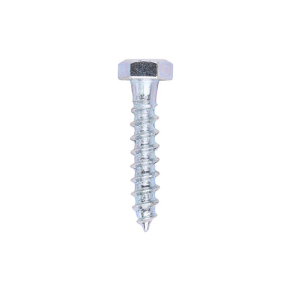 TIMCO Coach Screws Hex Head Silver