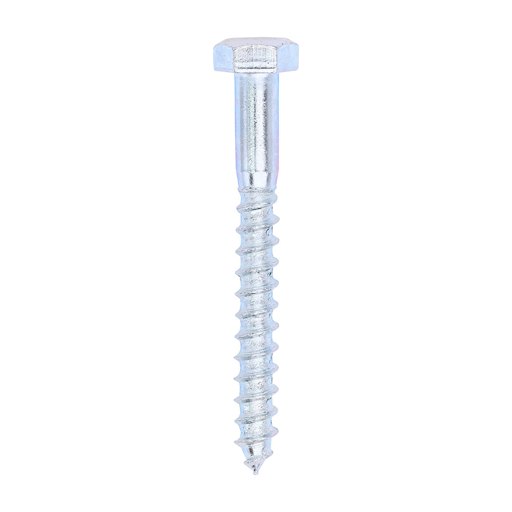 TIMCO Coach Screws Hex Head Silver