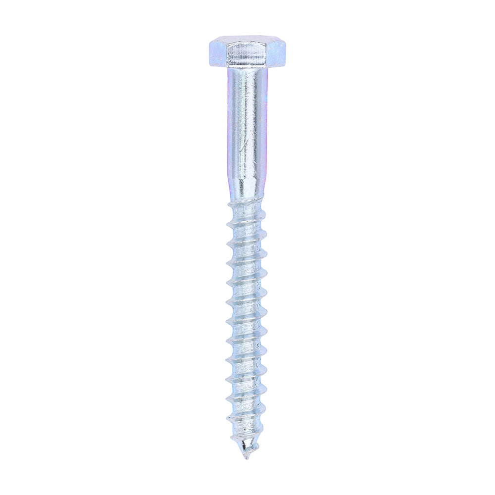 TIMCO Coach Screws Hex Head Silver