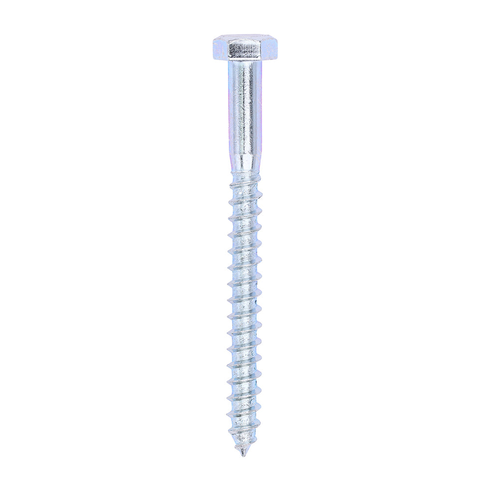 TIMCO Coach Screws Hex Head Silver