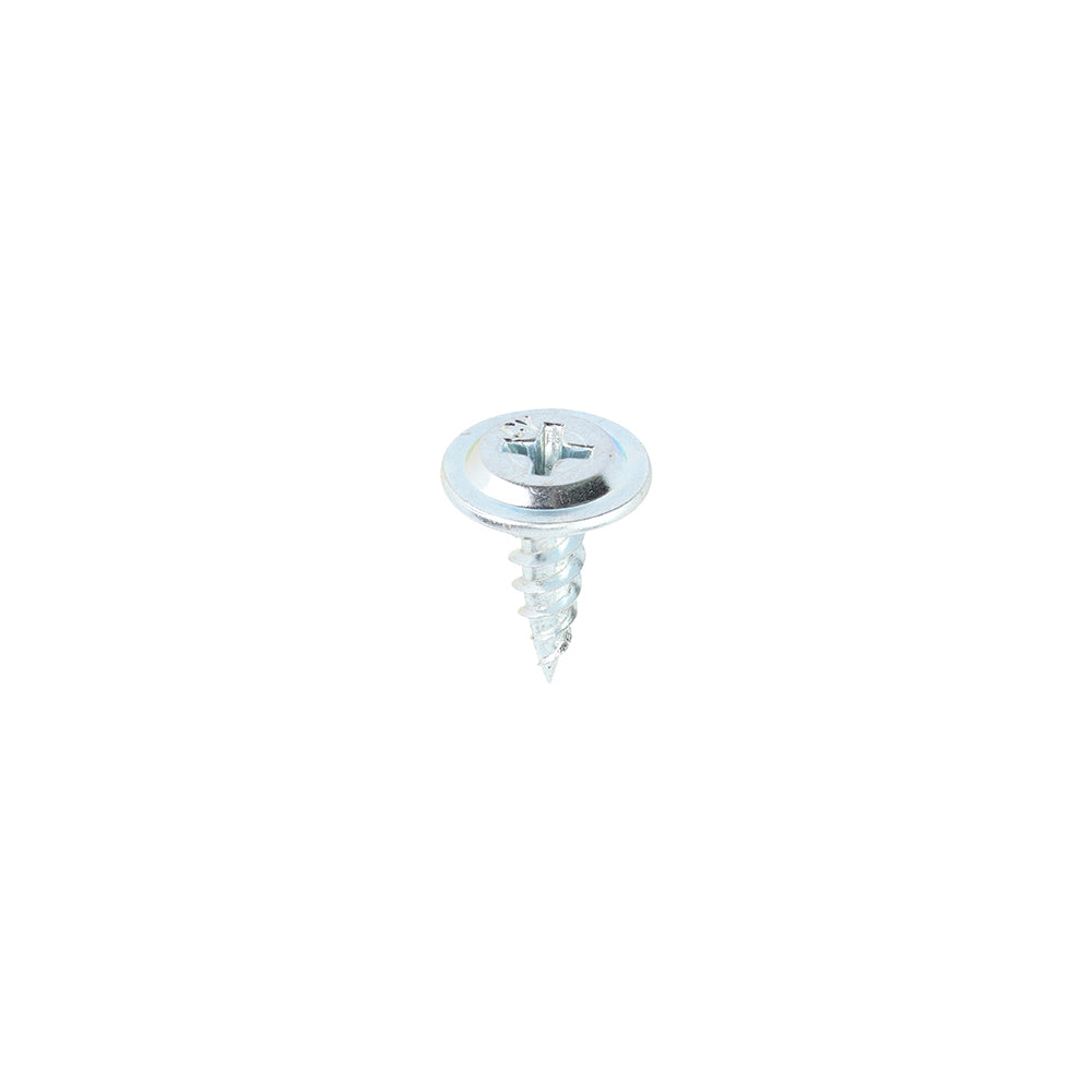 Metal Construction Sheet & Framing Screws - Wafer - Self-Drilling - Zinc