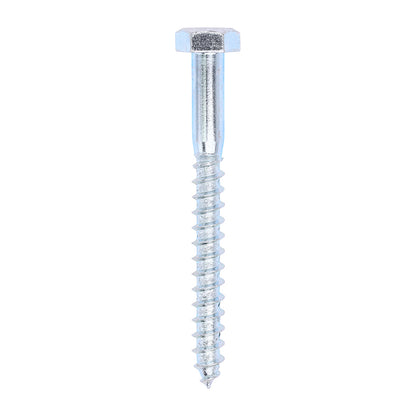 TIMCO Coach Screws Hex Head Silver