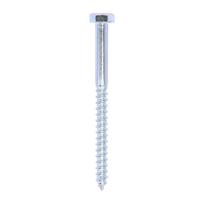 TIMCO Coach Screws Hex Head Silver