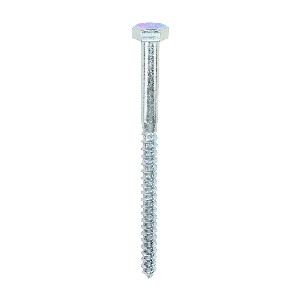 TIMCO Coach Screws Hex Head Silver