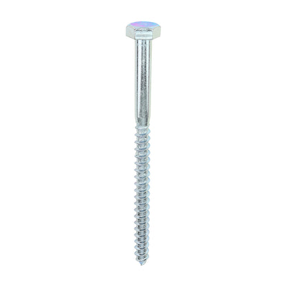 TIMCO Coach Screws Hex Head Silver