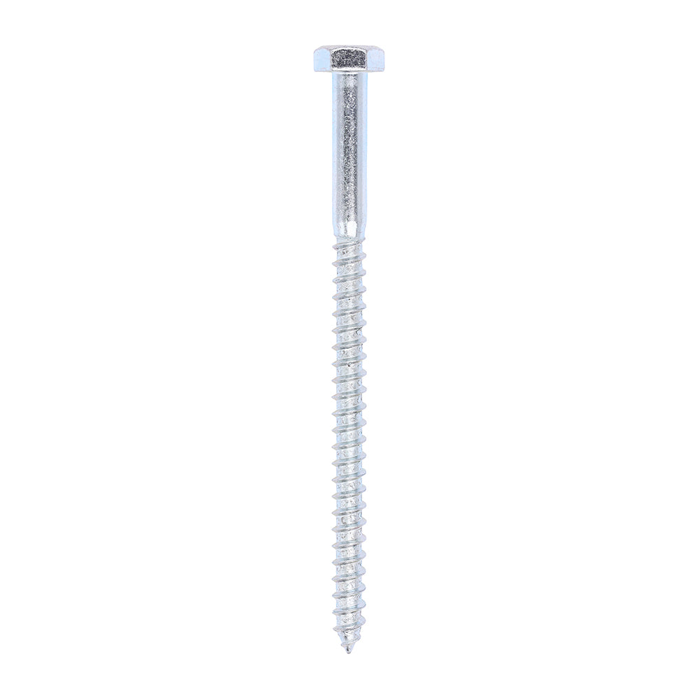 TIMCO Coach Screws Hex Head Silver