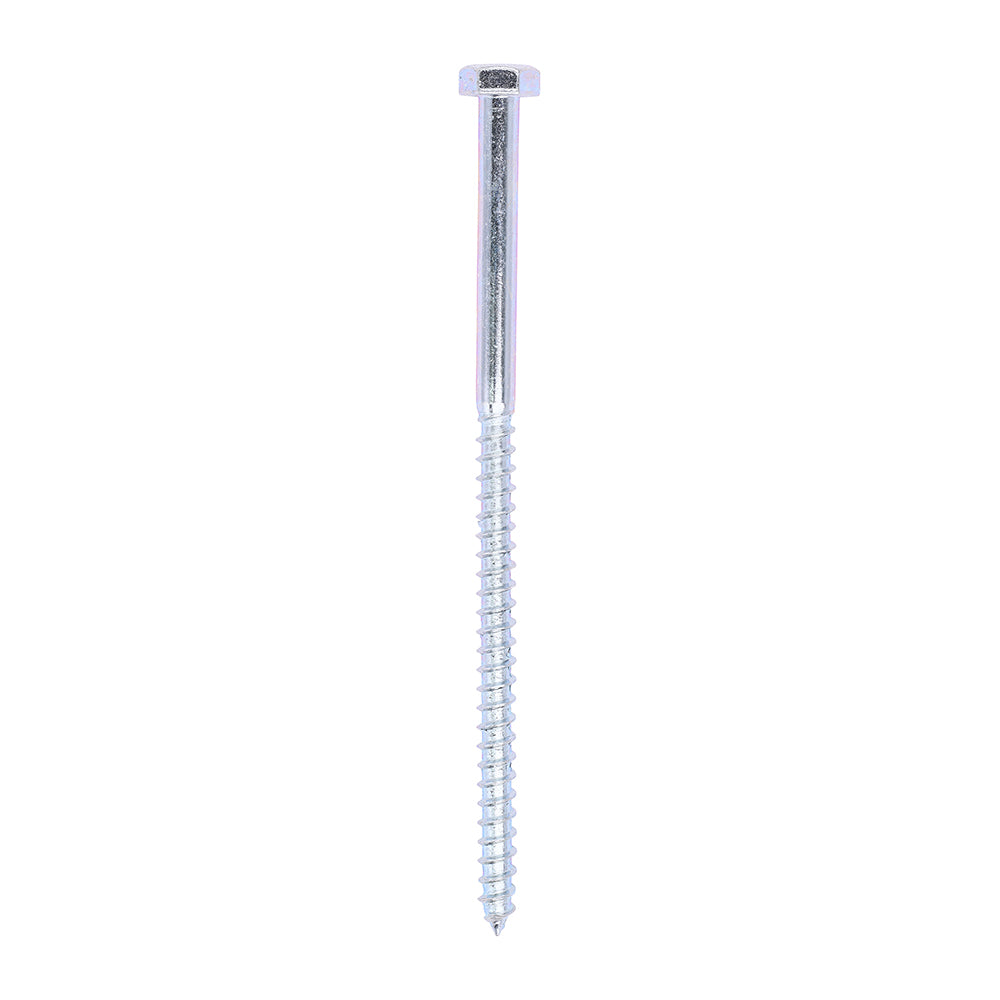 TIMCO Coach Screws Hex Head Silver