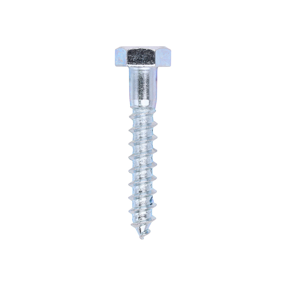 TIMCO Coach Screws Hex Head Silver