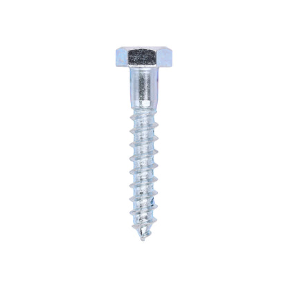 TIMCO Coach Screws Hex Head Silver