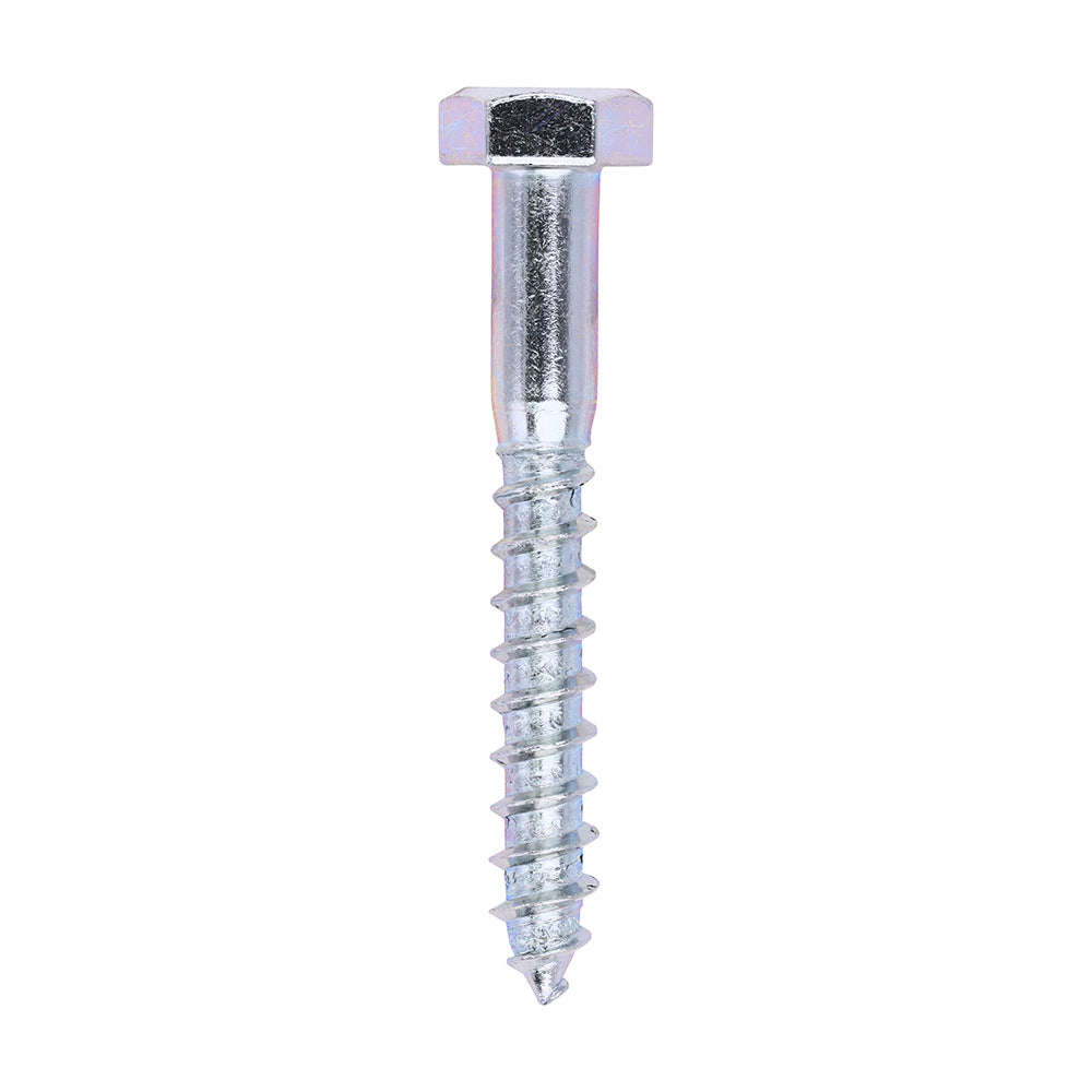 TIMCO Coach Screws Hex Head Silver