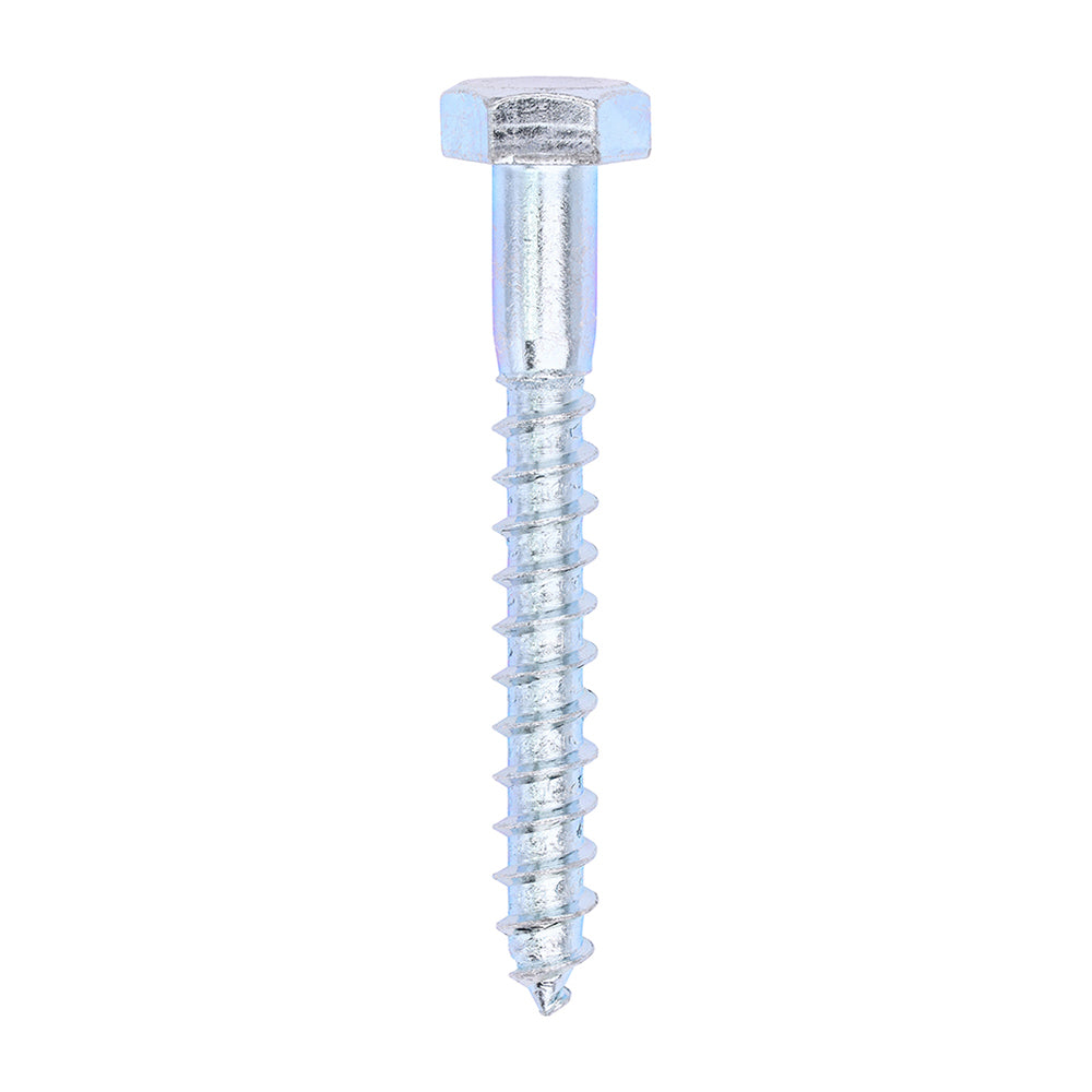 TIMCO Coach Screws Hex Head Silver