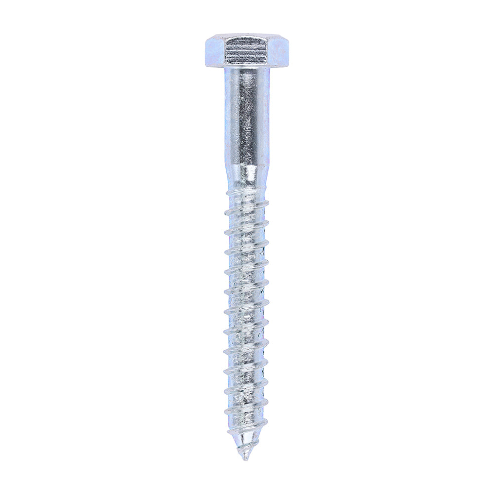 TIMCO Coach Screws Hex Head Silver