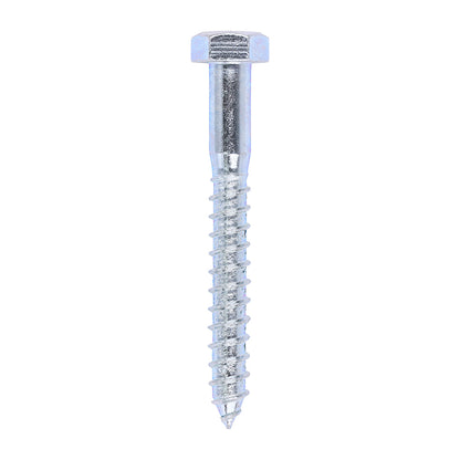 TIMCO Coach Screws Hex Head Silver