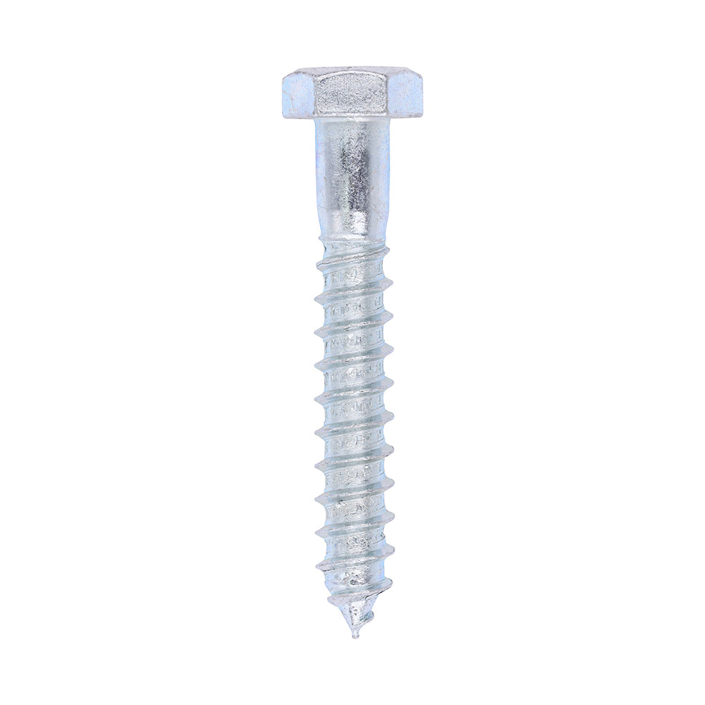 TIMCO Coach Screws Hex Head Silver