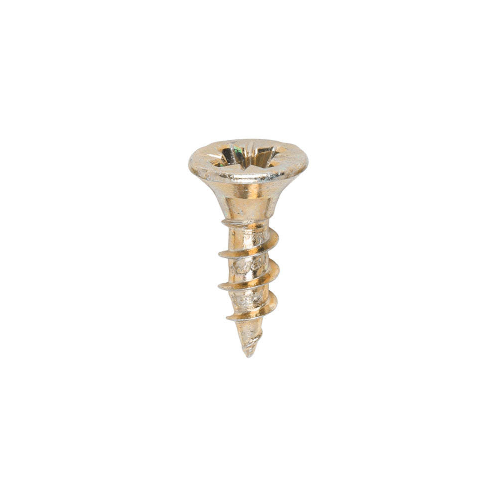 TIMCO Solo Countersunk Woodscrews - Yellow