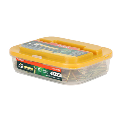 TIMCO C2 Tongue-Fix Premium Tongue & Groove Gold Woodscrews