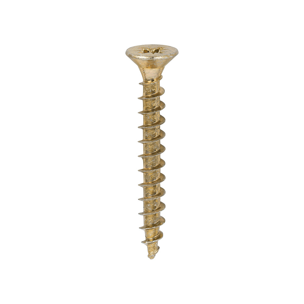 TIMCO Solo Countersunk Woodscrews - Yellow
