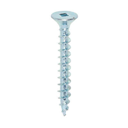 TIMCO Solo Countersunk Woodscrews - Silver - Square head