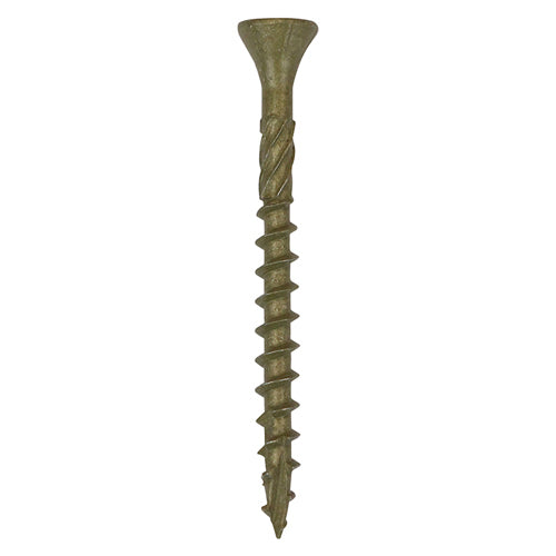 TIMCO C2 Deck-Fix Premium Countersunk Green Decking Screws - TUB