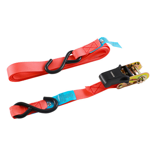TIMCO Ratchet Straps - S Hook - Standard Duty - 4 pcs