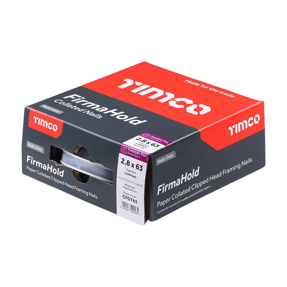 TIMCO FIRMAHOLD Clipped Head Nails - Trade Pack without Gas