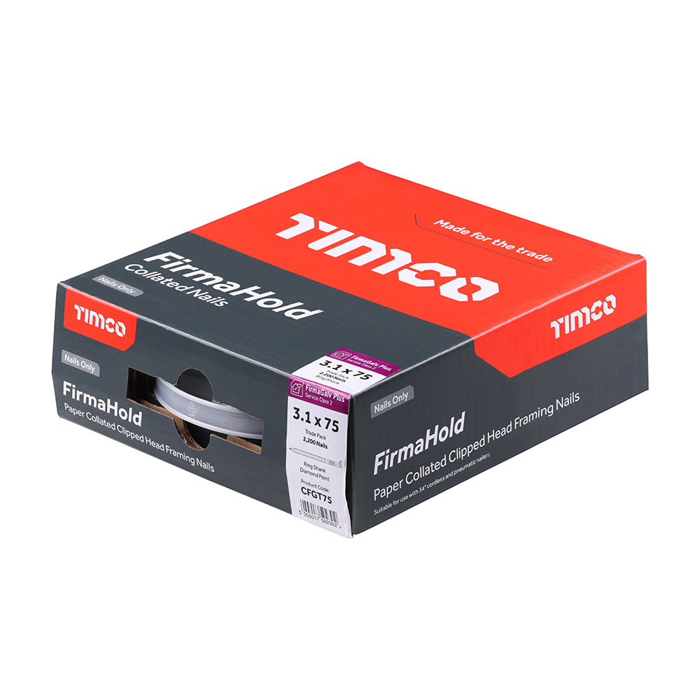 TIMCO FIRMAHOLD Clipped Head Nails - Trade Pack without Gas