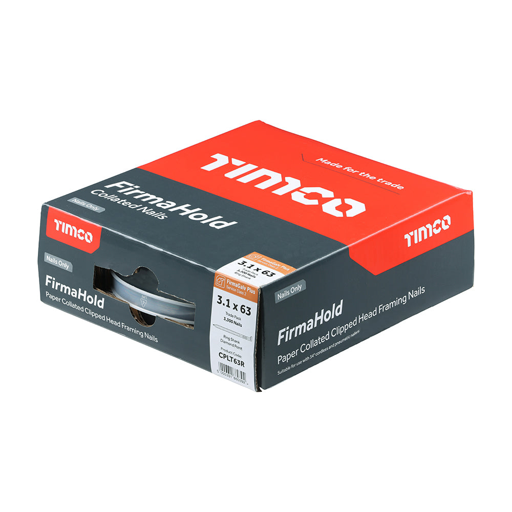 TIMCO FIRMAHOLD Clipped Head Nails - Trade Pack without Gas