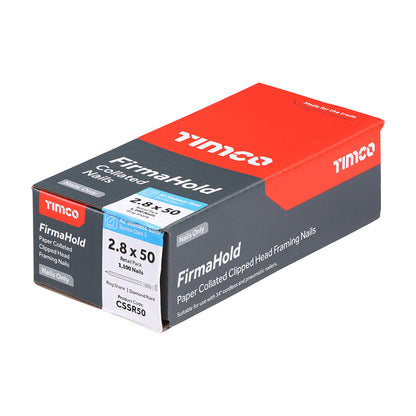 TIMCO FIRMAHOLD Clipped Head Nails - Retail Pack without Gas