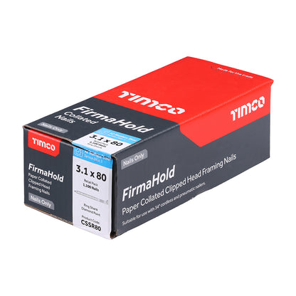 TIMCO FIRMAHOLD Clipped Head Nails - Retail Pack without Gas