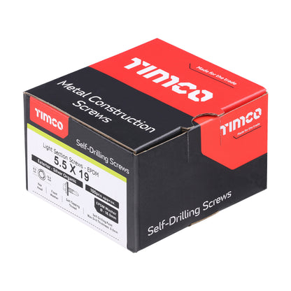 TIMCO Self-Drilling Screw - Light Duty Section Steel - Exterior