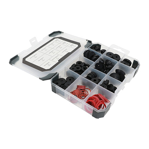 TIMCO Tap Repair Washers Mixed Tray - 159 pcs